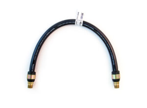 3/8" (9.5mm) Air Hose Assembly with Composite Fittings - 24" (61cm)