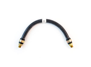 1/2" (12.7mm) Air Hose Assembly with Composite Fittings - 20" (50.8cm)