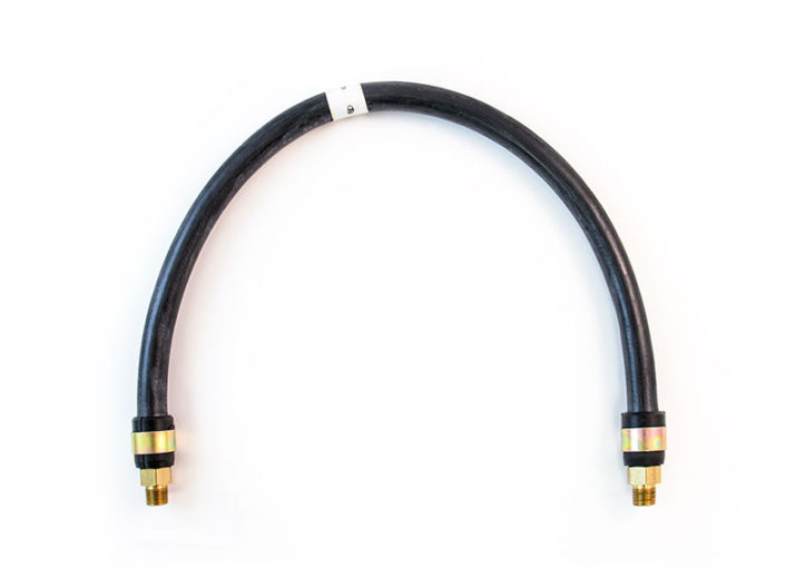 1/2" (12.7mm) Air Hose Assembly with Composite Fittings - 28" (71.1cm)