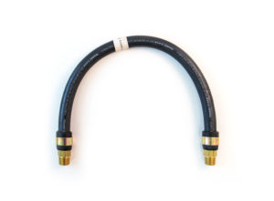 1/2" (12.7mm) Air Hose Assembly with Composite Fittings - 24" (61cm)