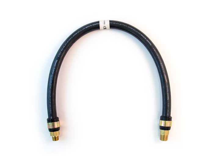 1/2" (12.7mm) Air Hose Assembly with Composite Fittings - 30" (76.2cm)