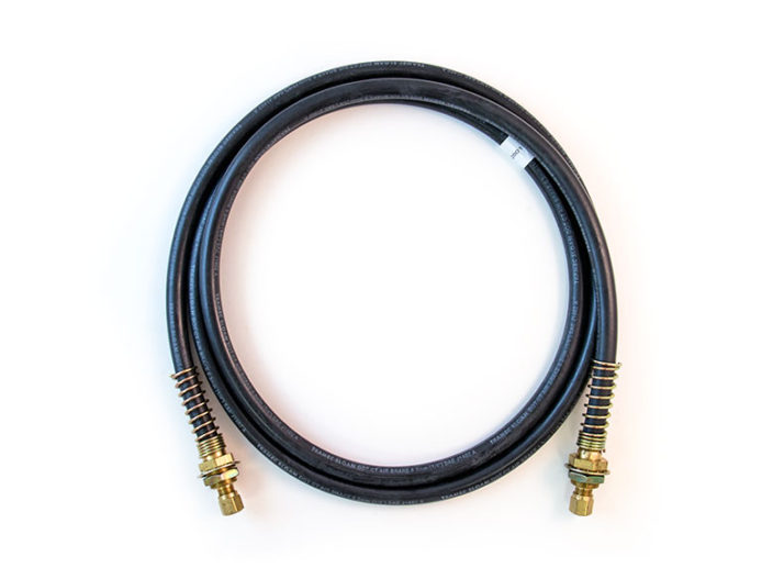 Special 1/4" (6.4mm) I.D. Control Line Slider Hose with Spring Guard - 66" (167.6cm)