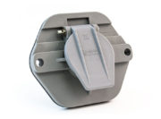 7-Way Receptacle with Stacking Studs, Solid Pin 3