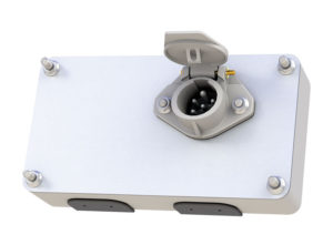 Jumbo Smart Box with Receptacle, Split Pin