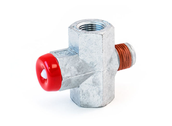 Pressure Protection Valve, 3/8" (9.5mm) Ports, 85 PSI