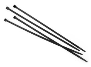 Heavy Duty Nylon Cable Tie, Black, 14" (35.6cm)