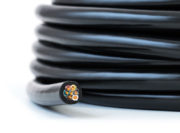 Trailer Cable, Black, 6/14 and 1/12 GA, 50ft (15.2m) 3