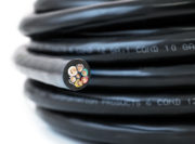 Trailer Cable, Black, 6/12 and 1/10 GA, 50ft (15.2m) 3