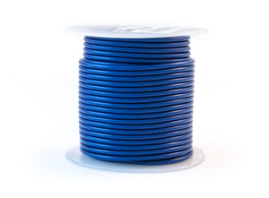 Primary Wire - AWG 16, Blue, 100' (30.5m)