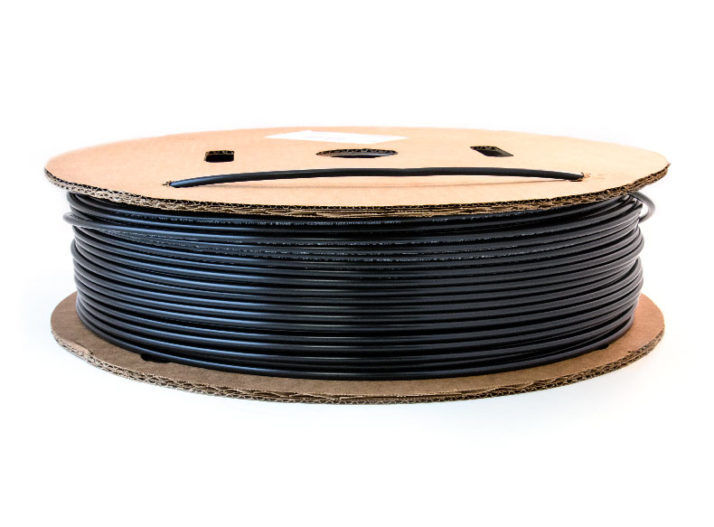 1/4" (6.4mm) Nylon Tubing, Black, 1000ft (304.8m)