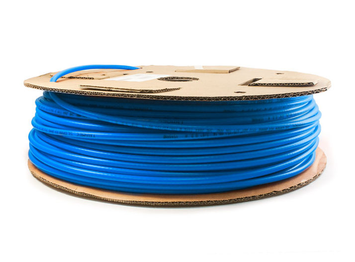 3/8" (9.5mm) Nylon Tubing, Blue, 500ft (152.4m)