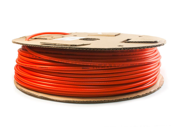 3/8" (9.5mm) Nylon Tubing, Red, 500ft (152.4m)