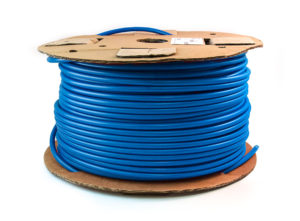 1/2" (12.7mm) Nylon Tubing, Blue, 500ft (152.4m)