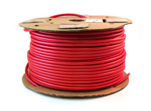 1/2" (12.7mm) Nylon Tubing, Red, 500ft (152.4m)
