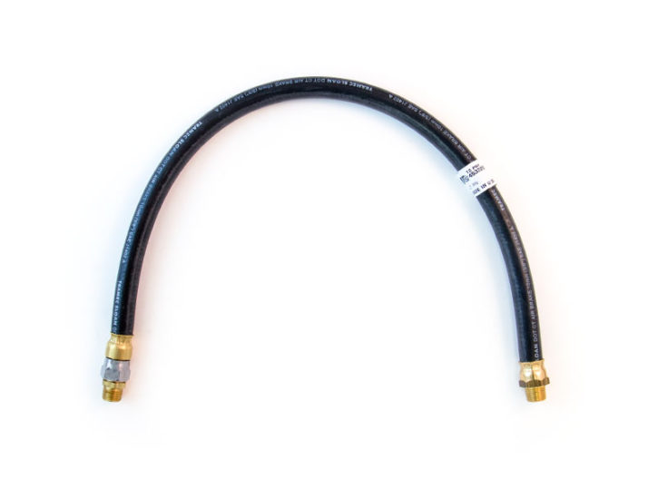 3/8" (9.5mm) Air Hose Assembly - 24" (61cm)