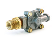 In-Line Quick Release Valve, 3/8″ (9.5mm) Delivery, 1/4″ (6.4mm) Input, 1″ (2.5cm) Fitting 2