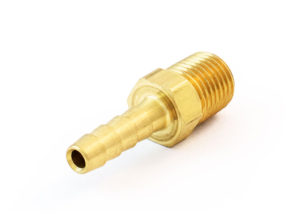 Hose Barb to Male Pipe Fitting, 1/4"x1/8" (6.4mm X 3.2mm)