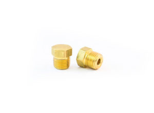 Hex-Head Pipe Plug, Hollow Core, 1/8" (3.2mm)