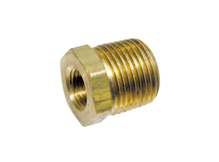 Pipe Reducer Bushing, Light Pattern, 3/4" (19.1mm) x 1/2" (12.7mm)