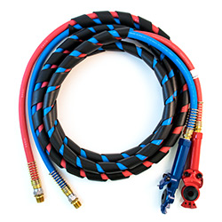 Wrapped Red & Blue Hose Assembly Sets